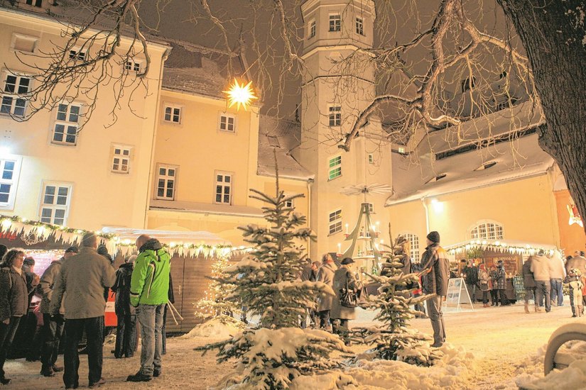 Klosterweihnacht hinter dem Rathaus bietet noch bis zum 23. Dezember Veranstaltungen.