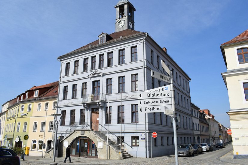 Im Rathaus von Bischofswerda wird eine kostenlose Rechtsberatung angeboten. Foto: spa