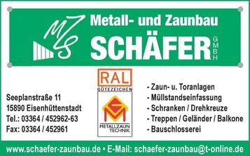 Metall – und Zaunbau Schäfer GmbH
