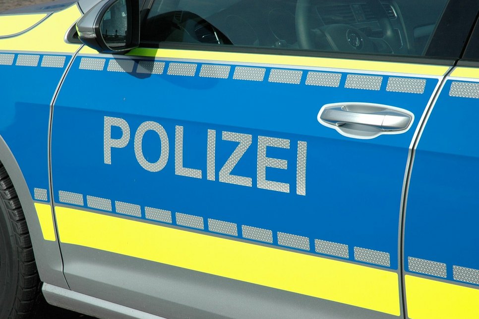 Polizeieinsatz in der Leipziger Vorstadt.