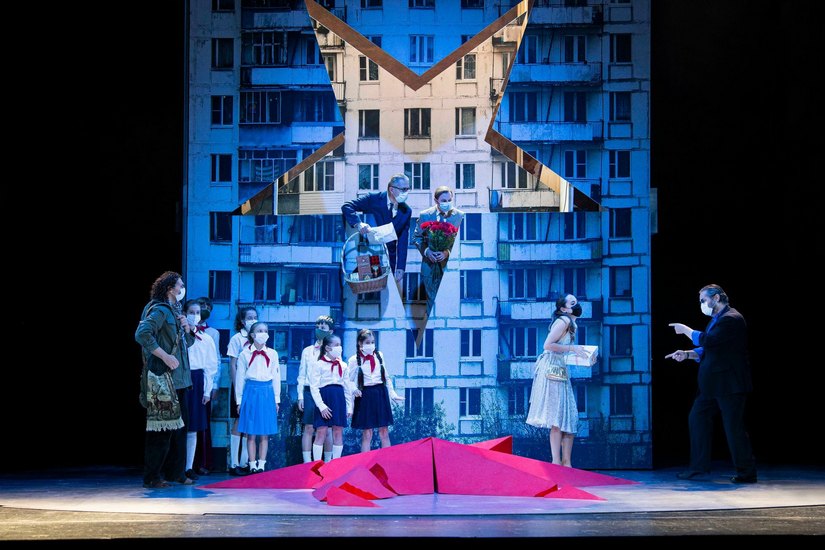 Szenenfoto aus der Tschaikowki-Oper „Mazeppa“. Foto: Marlies Kross