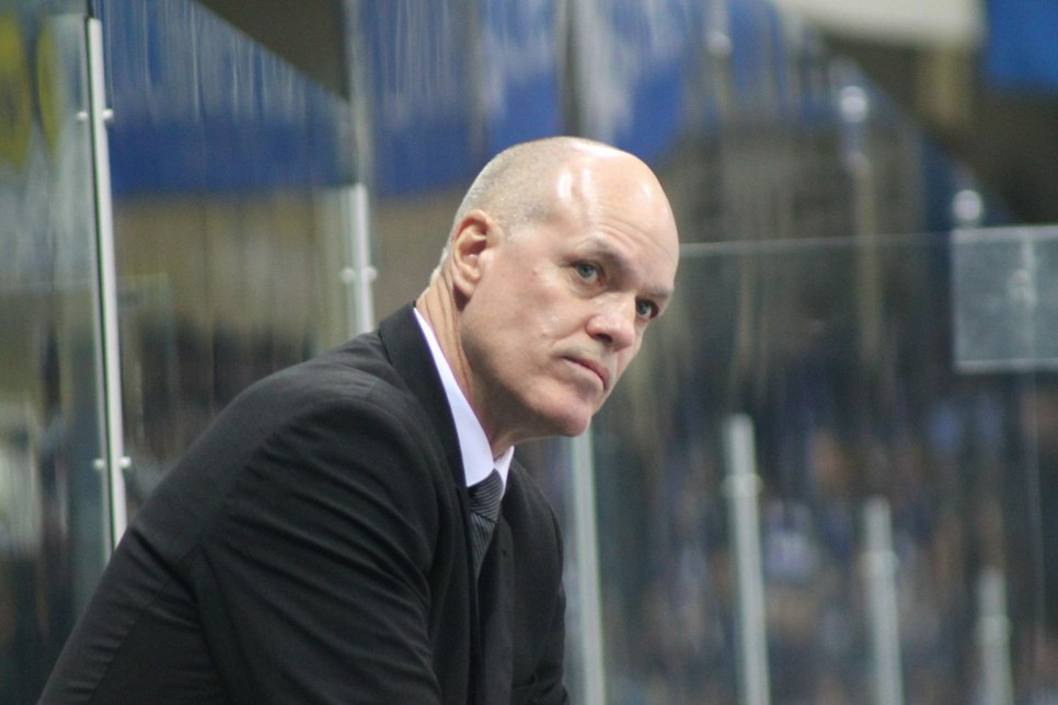 Bill Stewart, seit 3. Januar der neue Cheftrainer der Dresdner Eislöwen.