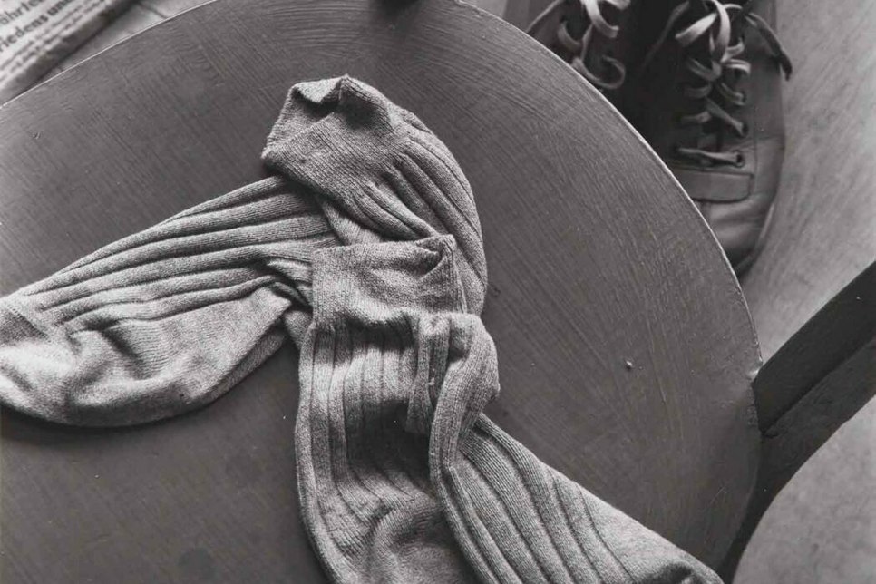 Stillleben „Socken“ von Manfred Paul aus dem Jahr 1985. Foto: BLMK