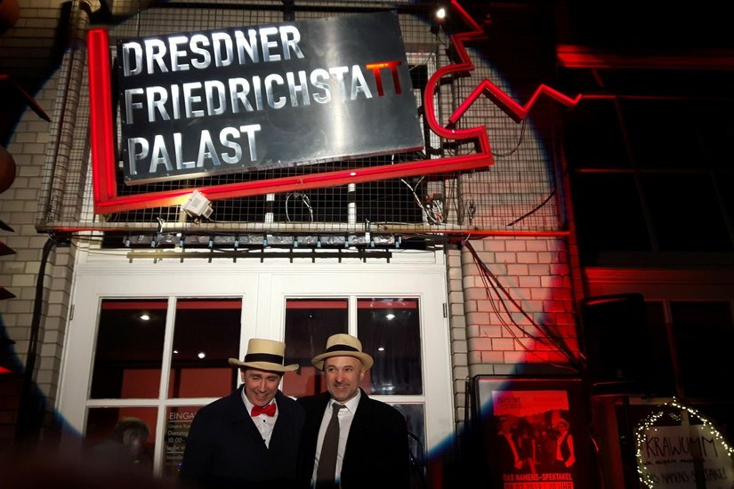 ... und seit 8. Februar nun "Dresdner FriedrichstaTT Palast". Fotos: Pönisch