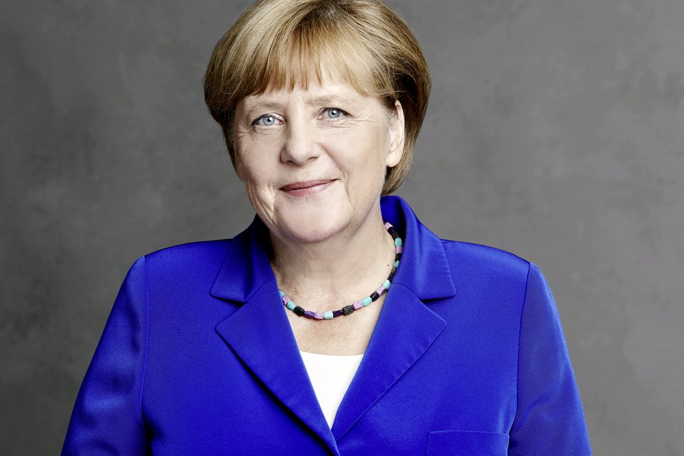 Die IG Metall hat Angela Merkel eingeladen, bei der Demo am 19. Januar zu sprechen. Foto: CDU/Laurence Chaperon