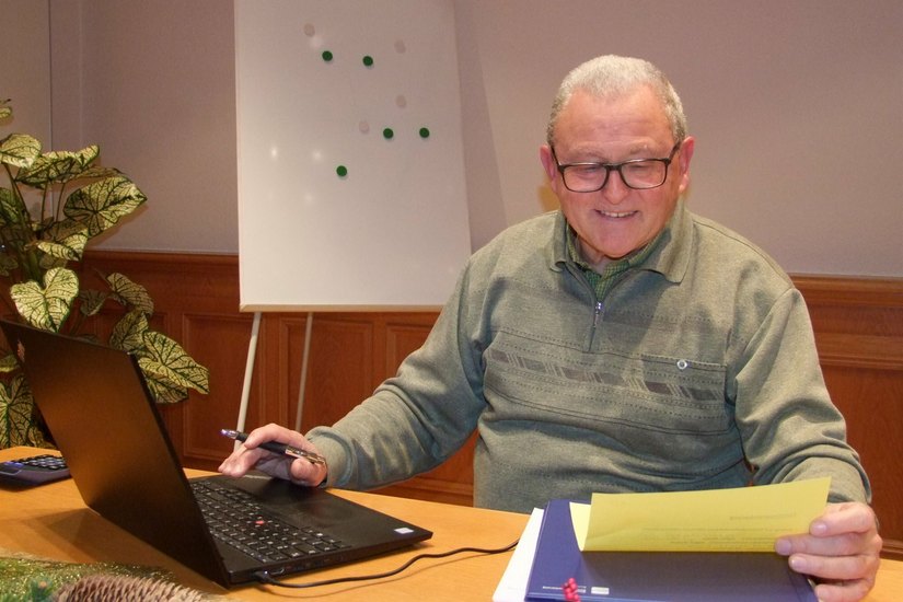 Der 65-jährige Wolfgang Deißler ist Versichertenberater der Deutschen Rentenversicherung Bund. 
 Foto: Rainer Könen