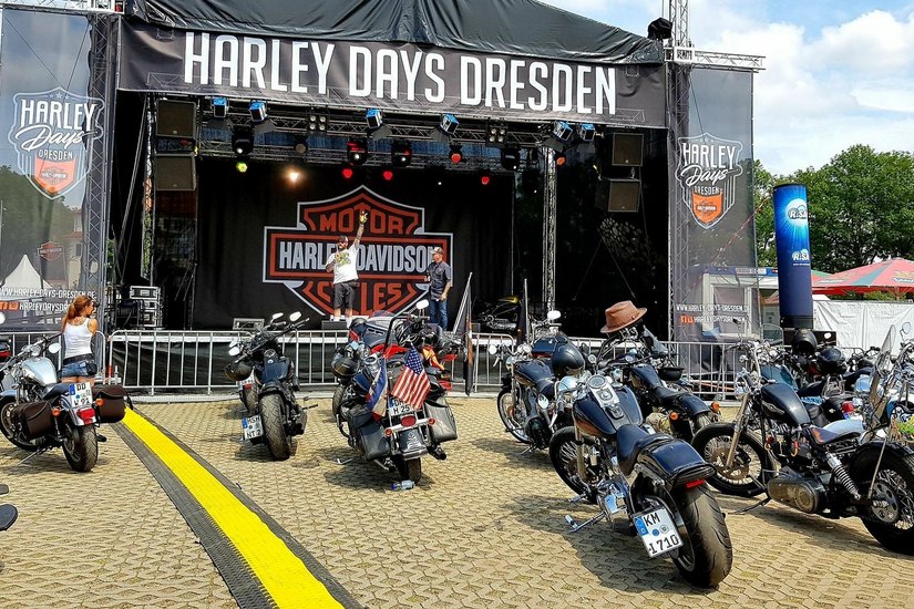 Impressionen von den Harley Days Dresden. Fotos: Büttner