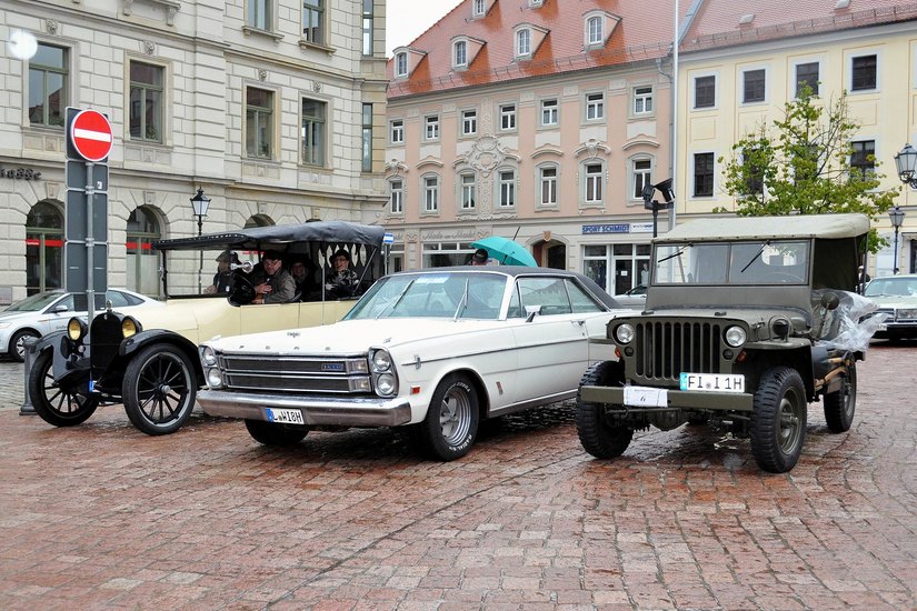 Fahrer der verschiedensten Oldtimer-Modelle stellen sich am 10. September in Großenhain einer Geschicklichkeitsprüfung. Noch können sich Teilnehmer anmelden.