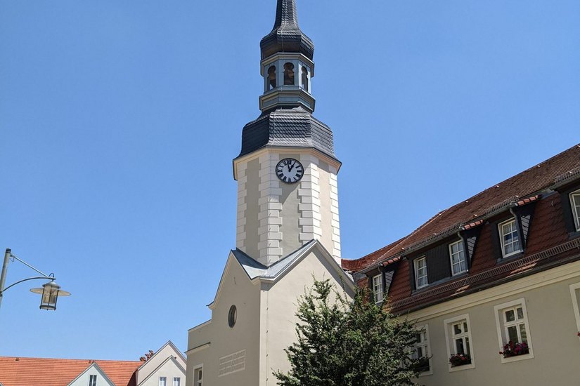 Rathausturm in neuem Glanz Foto: caz