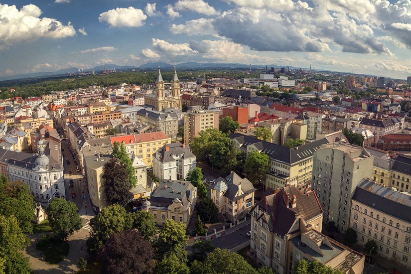 Blick auf Ostrava, die Hauptstadt der Region Mährisch-Schlesien. Foto: Stadtverwaltung Ostrava