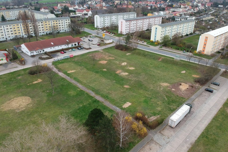 36 neue Eigenheime werden in Kürze auf der neuen Baufläche in Weida entstehen. Foto: Farrar