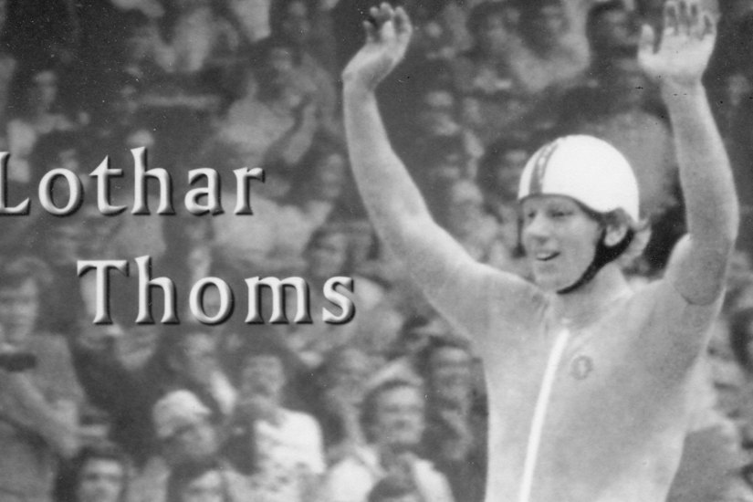 Der Moment seines großen Triumphs: Lothar Thoms wird Olympiasieger 1980 auf der Bahn.