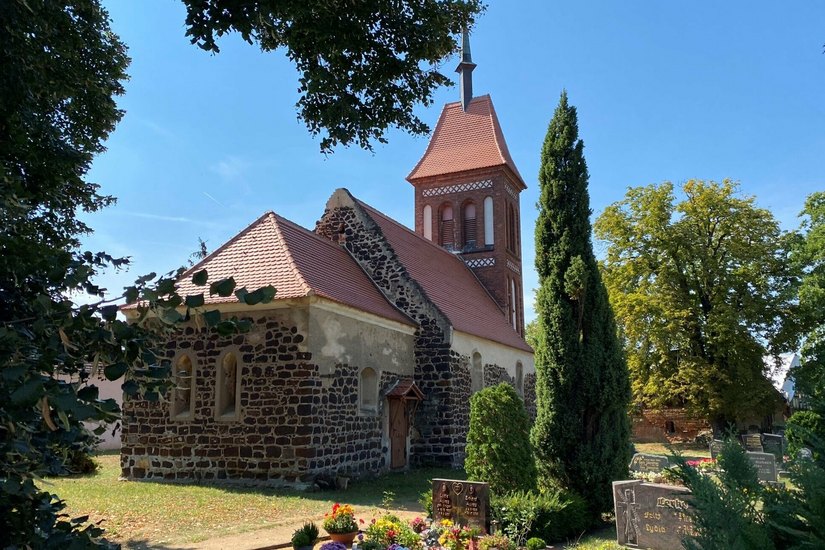 Die sanierte Kirche in Gruhno kann am 30. September endlich eingeweiht werden.