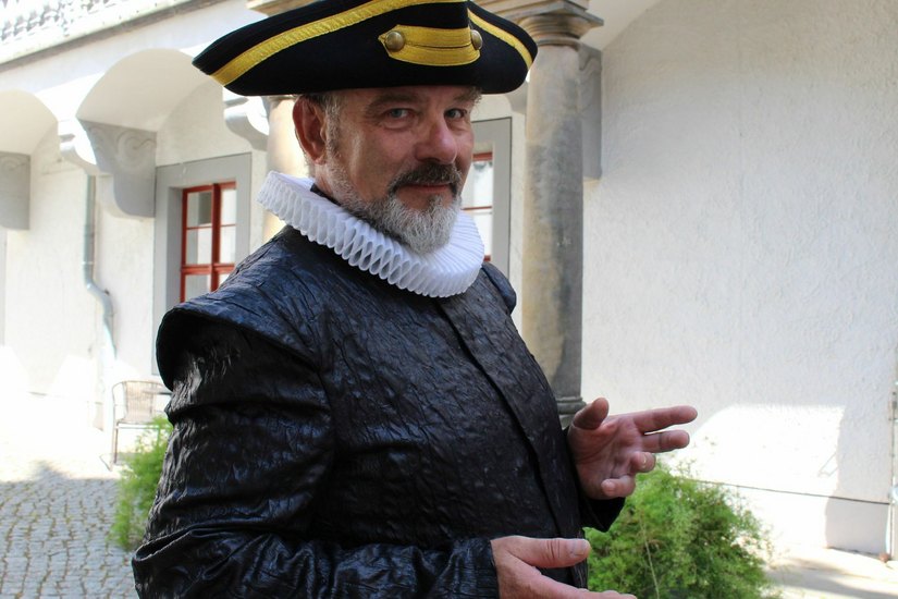 Kammerjunker Michael von Schönborn freut sich auf zahlreichen Besuch. Foto: Museumsverbund Elbe-Elster