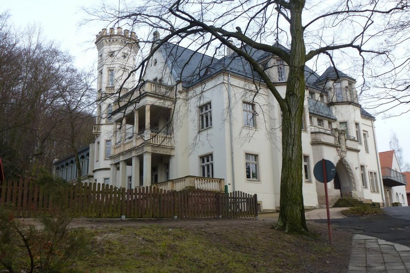 Das Mohrenhaus. In der Villa befindet sich u.a. eine Kindertagesstätte. Foto: Archiv