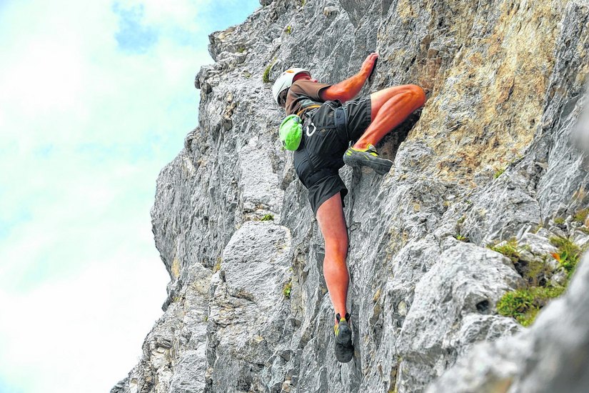Klettern ist nur eine Form des Bergsteigens, doch nicht viele Oberlausitzer gehen diesem Hobby im Verein nach. Foto: Andreas P - Fotolia