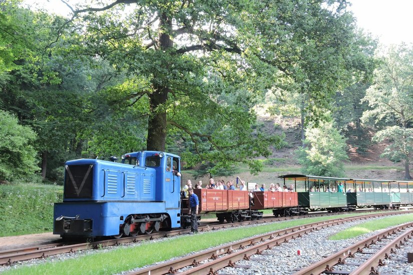 Die Waldeisenbahn startet am 9. Mai mit Verspätung in die Saison. Foto: Waldeisenbahn