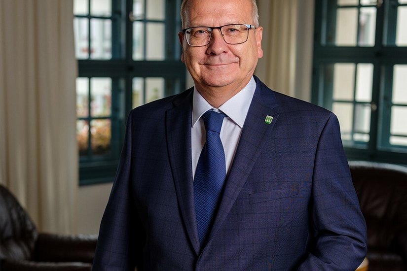 Torsten Ruban-Zeh ist seit 2020 Oberbürgermeister von Hoyerswerda. Foto: Kellermann