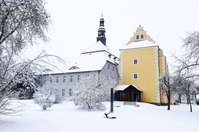 Das Museum Schloss Lübben im Winter.