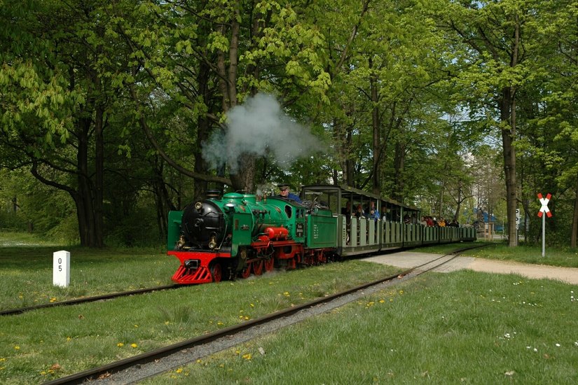 Die Dresdner Parkeisenbahn. Foto: Archiv