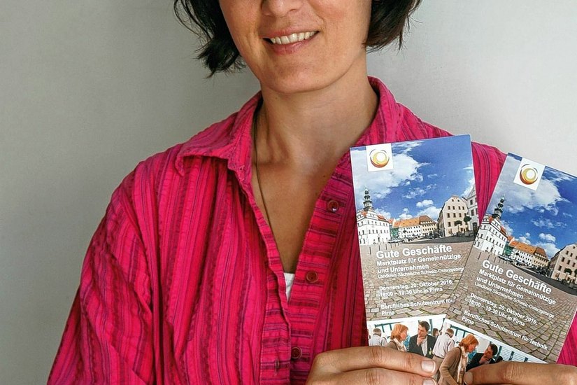 Franziska Kuhne von der Aktion Zivilcourage. Foto: Wo