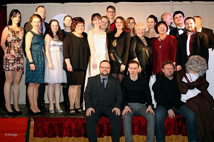 Das Ensemble der Theatercompany Peitz blickt auf eine Rekordsaison zurück. Foto: privat