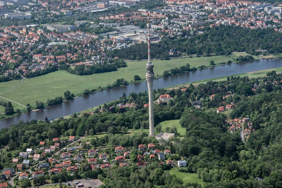 Dresdner Fernsehturm / Foto: Schulter-Drafehn