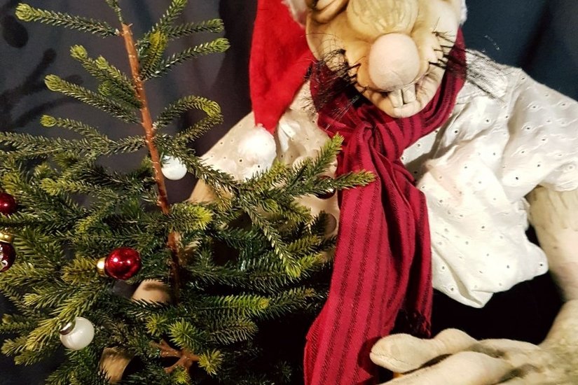 Ursula von Rätin freut sich auf "Rattenscharfe Weihnachten" Fotos: PR