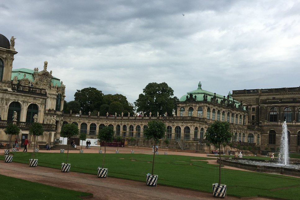 Der Innenhof des Zwingers wird am 11. Juli zum Open Air-Konzertsaal. Foto: Pönisch