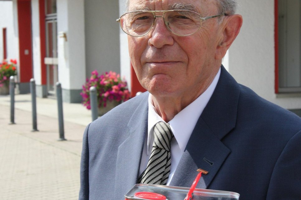 Günther Gedecke feiert heute seinen 90. Geburtstag. Foto: PR