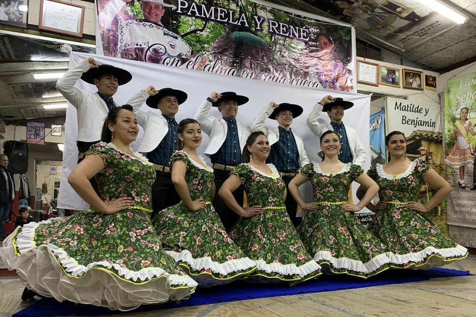 Die Chilenische Folkloretanzgruppe „Alma Cuequera