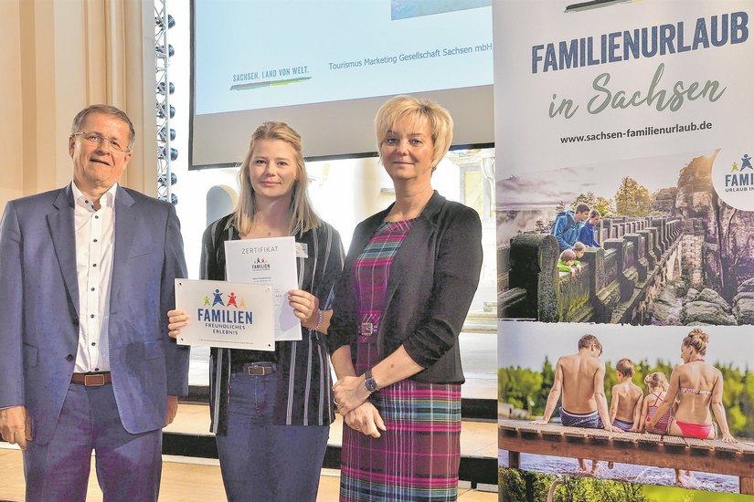 Das Freitaler »Hains« wurde in Freiberg als »Familienfreundlich zertifizier