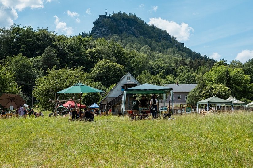 Das Sellnitzfest am Fuße des Liliensteins ist das große Familienfest im Nationalpark.