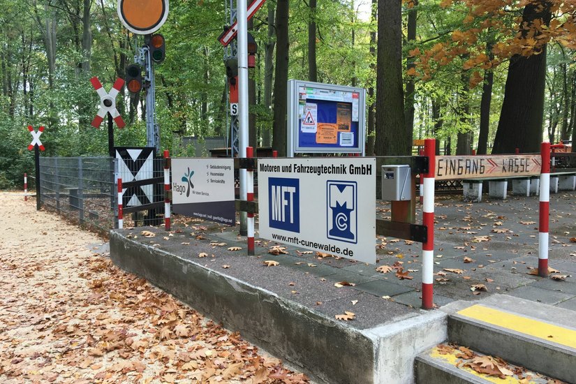 Das Gelände der Parkeisenbahn soll am 20. Oktober und 17. November auf Vordermann gebracht werden. Foto: Keil
