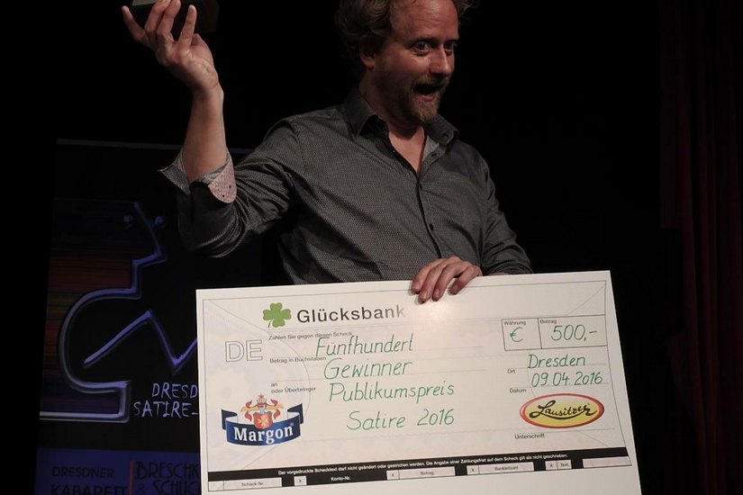 Björn Pfeffermann wurde von den Zuschauern mit dem Publikumspreis geehrte.