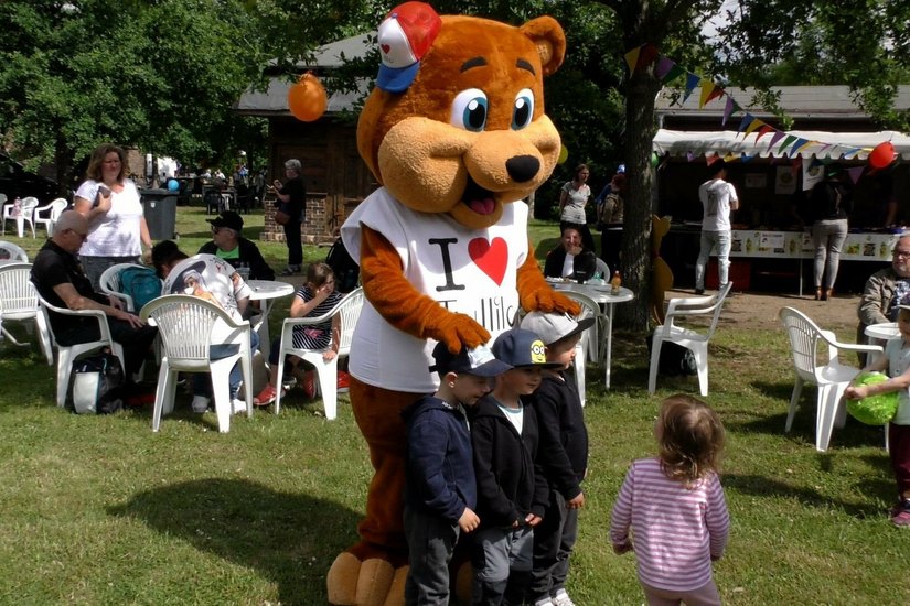 Das Kindertag im Schlosspark Lauchhammer konnte ein Besucherrekord verzeichnen.