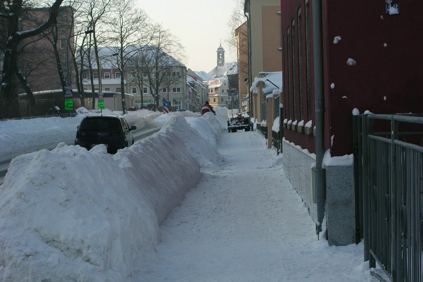 Der Super-Winter 2010 hat in Bischofswerda für viele tolle Bilder gesorgt – die Streupflichtsatzung sollte darüber hinaus aber nicht vergessen werden. Foto: Stadtverwaltung