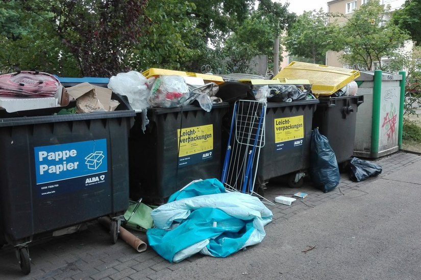 Solch ein illegaler Mülltourismus zwingt die ALBA nun zu drastischen Maßnahmen. Foto: Stadt Cottbus