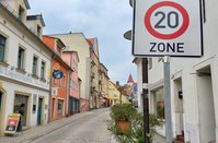 In der Innstadt von Radeberg gilt für sechs Monate Tempo 20.