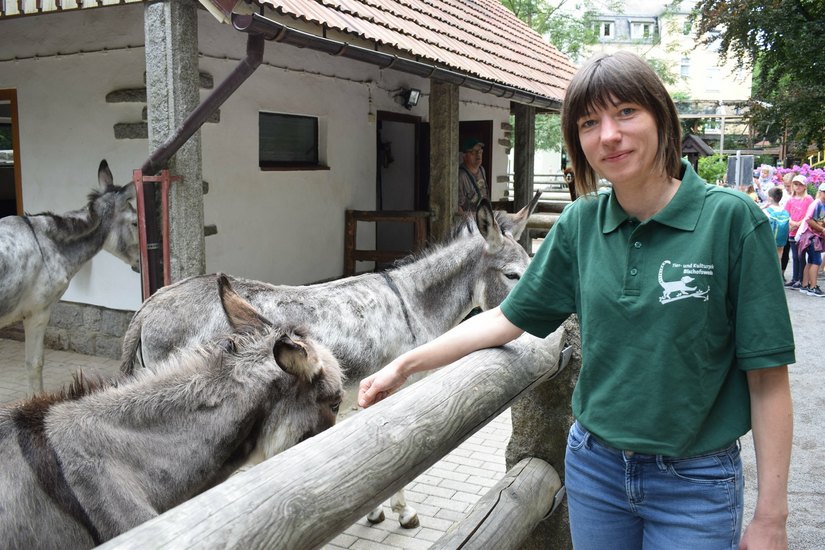 Ukrainische Flüchtlinge bekommen im Tier- und Kulturpark Bischofswerda freien Eintritt.
