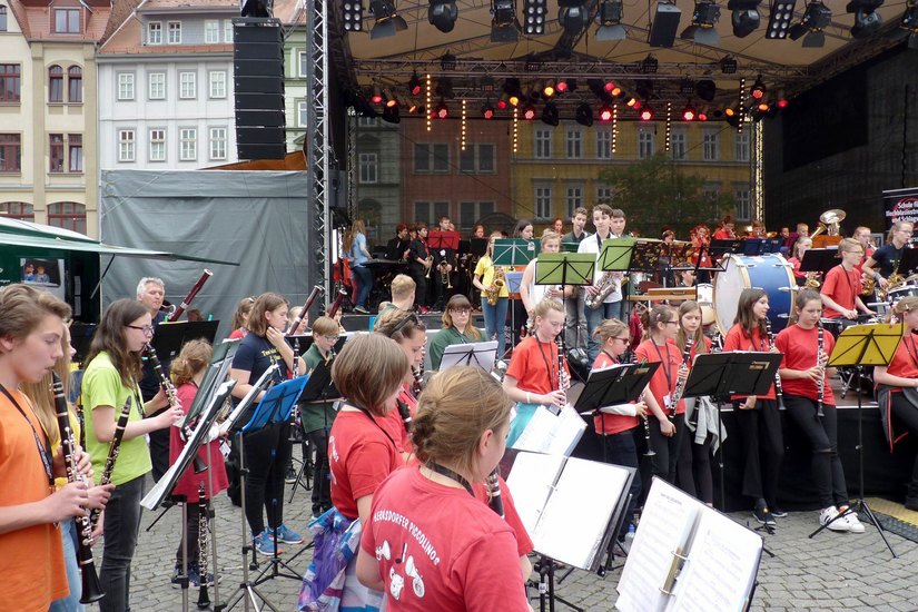 Kinder- und Nachwuchsorchestertreffen 2017 in Jena.