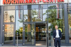Alexander Kuckshaus hat seit September vergangenen Jahres die Verantwortung im Kornmarkt-Center übernommen.