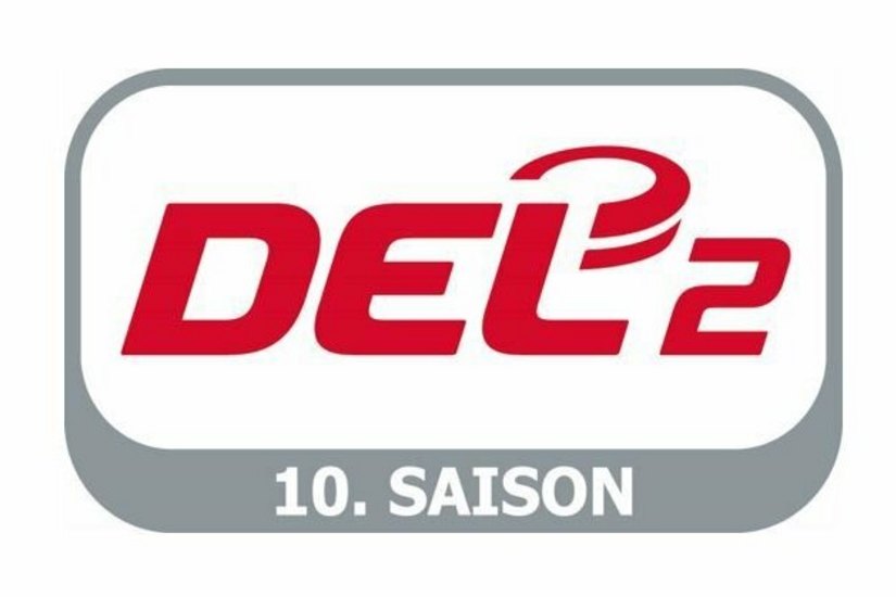 Jubiläums-Logo der Deutsche Eishockey Liga 2 (DEL2).