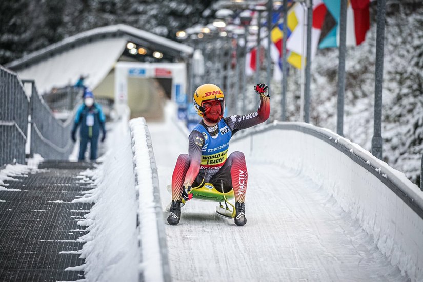 Beim EBERSPÄCHER Rodel Weltcup und EBERSPÄCHER Team Staffel Weltcup auf dem SachsenEnergie-Eiskanal Altenberg gehen auch frisch gebackene Weltmeister an den Start.