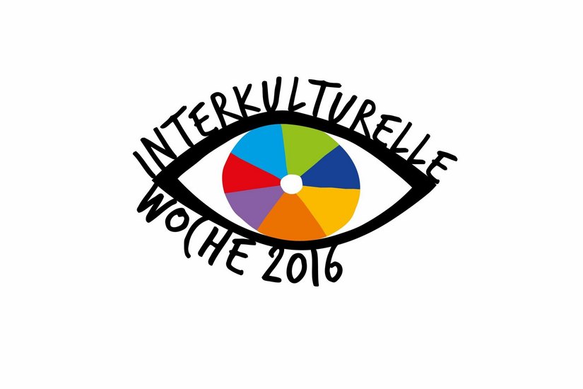 Das Logo der Interkulturellen Woche 2016. Quelle: OSL
