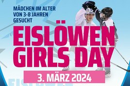 Auf gehts zum Eislöwen Girls Day.