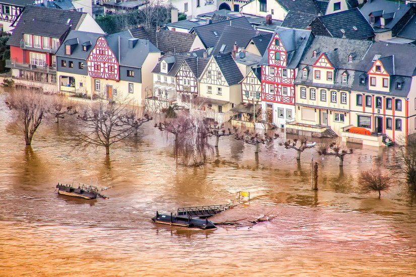 Symbolbild. Rheinland-Pfalz hatte die Flutkatastrophe im Sommer  besonders schwer getroffen. Der Landkreis Bautzen verhalf nun mit einer Spende. Foto: pixabay