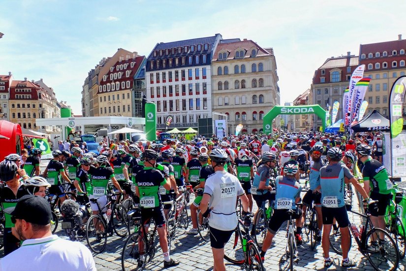 Radsportler treffen sich vom 12. bis 14. August wieder zum Rennen in Dresden.