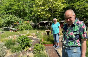 Wir haben dem Garten von Angelika und Wilfried Mätzig schon vorab einen Besuch abgestattet. Hier sehen sie einige Eindrücke. | Foto: Keil