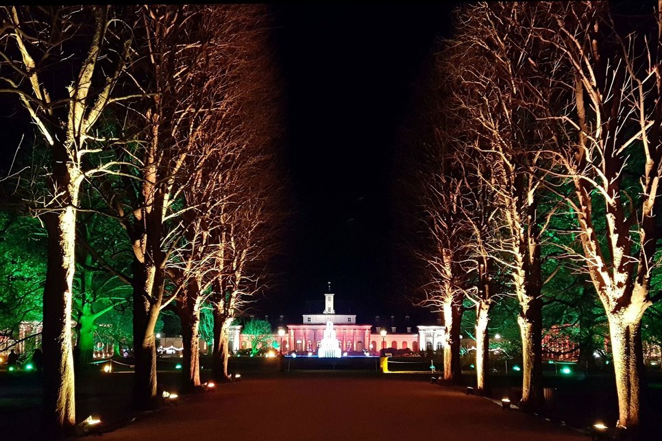 Der Christmas Garden Dresden lässt Schloss-Park Pillnitz ab kommende Woche wieder farbenprächtig erstrahlen!